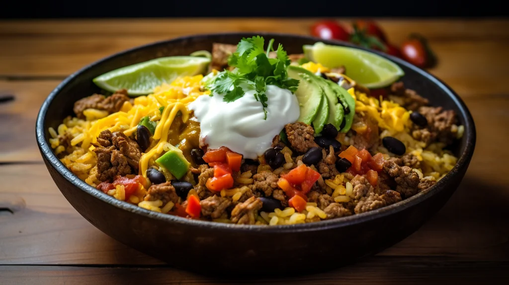 one skillet mexican beef and rice meal for dinner