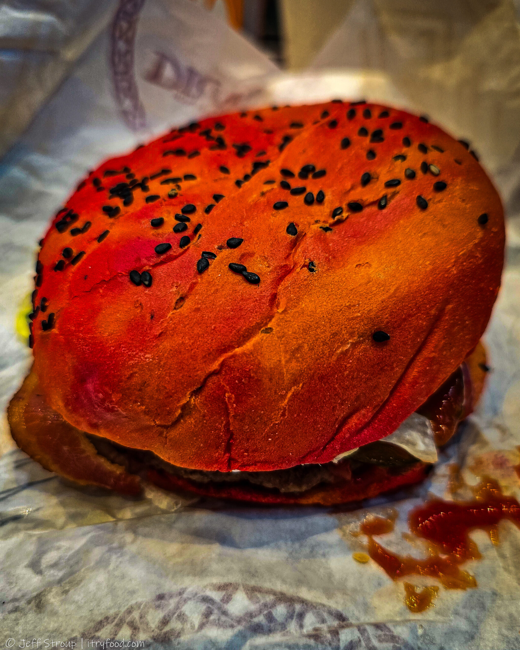 Fiery Whopper from Burger King