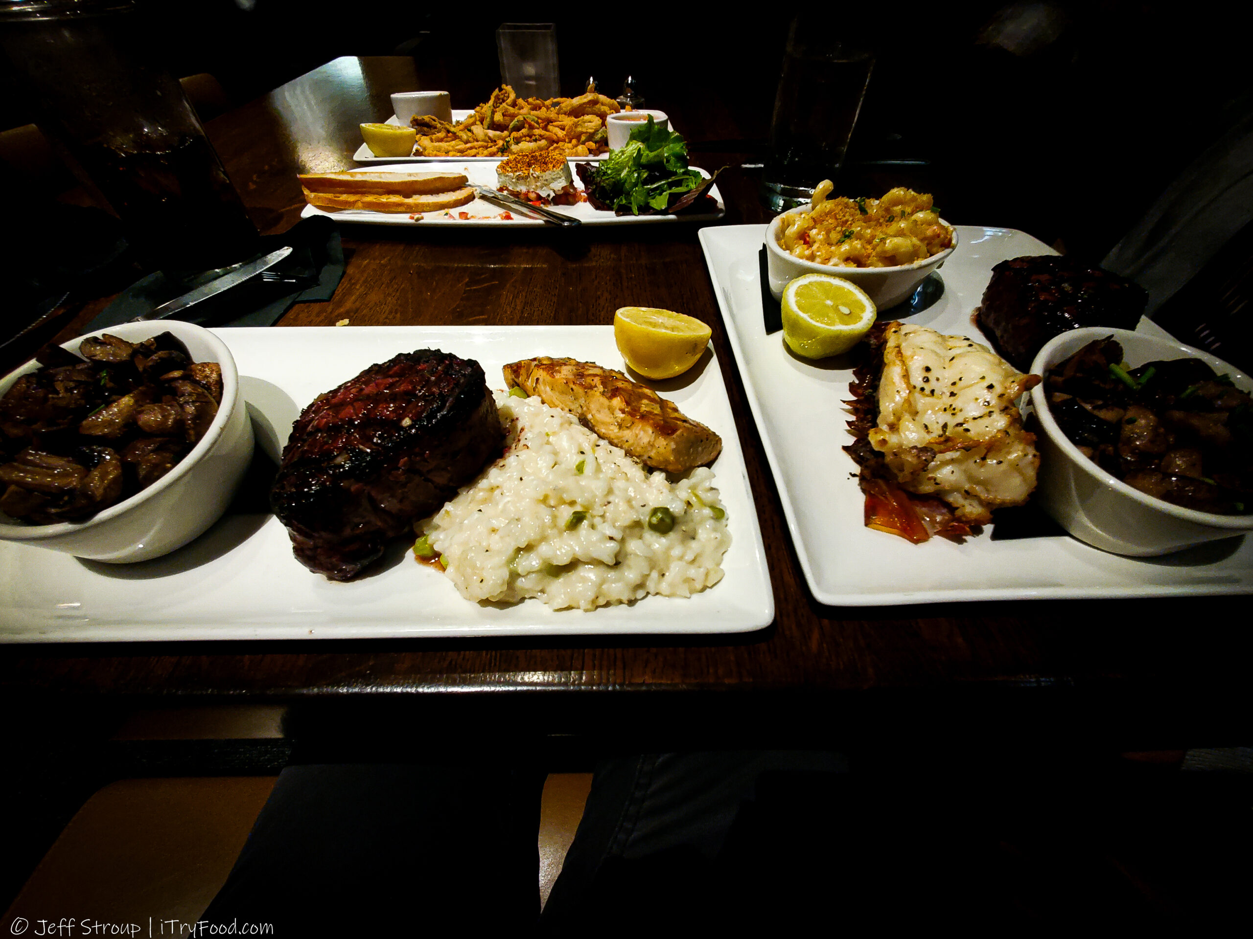 Devon Seafood & Steak Hershey Surf & turf dinner.