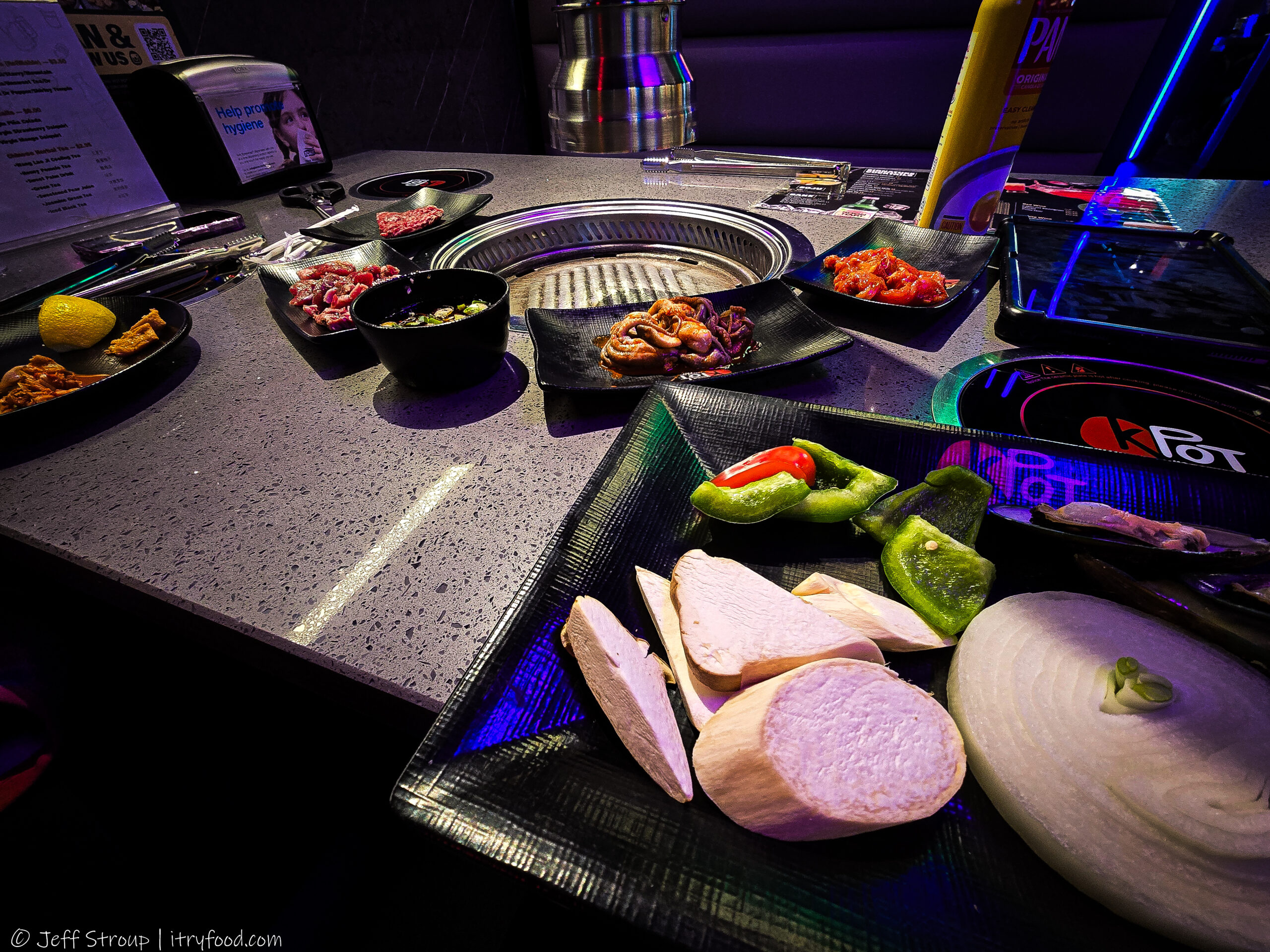 Dinner at the KPOT restaurant in Murfreesboro