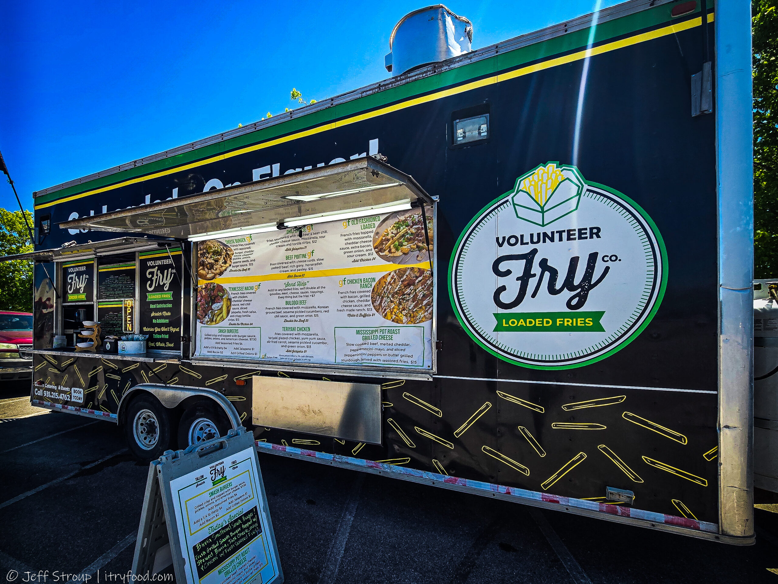 Volunteer Fry Company trailer.